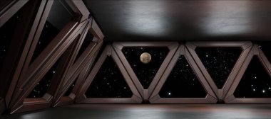 Karakter 3d renderin alan çevre comp için hazır