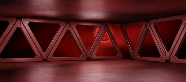 Karakter 3d renderin alan çevre comp için hazır