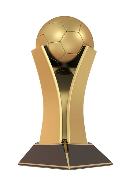 Taça de troféu renderização 3D — Fotografia de Stock