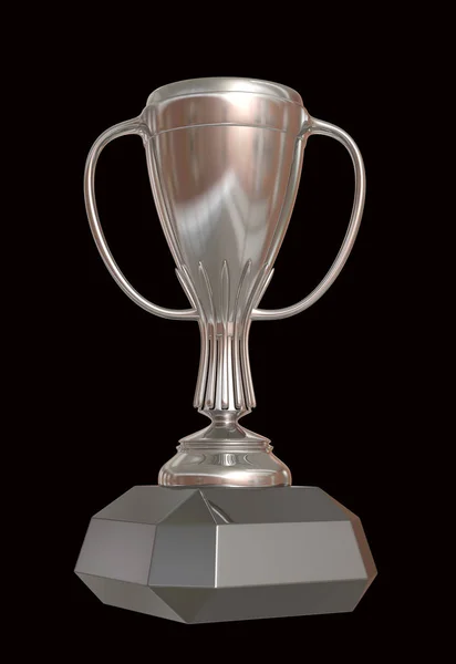 Trophy cup 3d-rendering — Stockfoto