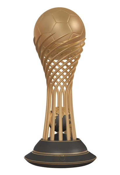 Taça de troféu renderização 3D — Fotografia de Stock