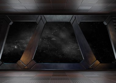 Uzay ortamı, karakterlerinizi oluşturmaya hazır. 3D görüntüleme