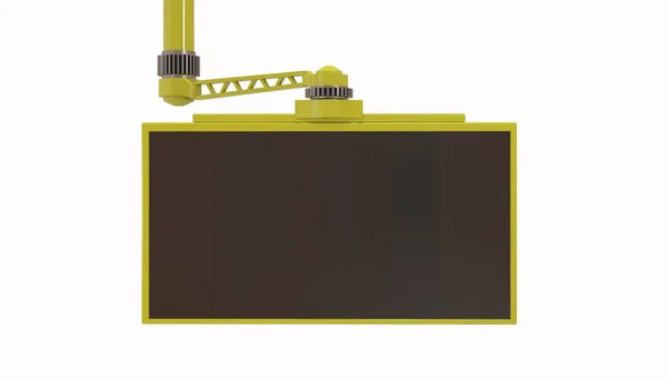 TV display 3D rendering — Stock Photo, Image