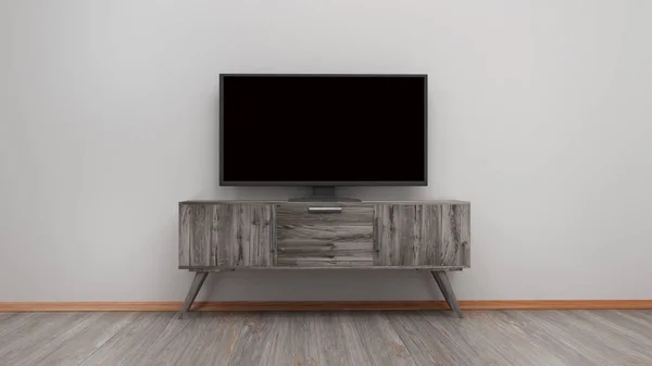 TV ekran 3d render — Stok fotoğraf