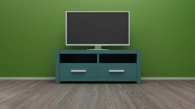 TV ekran 3d render