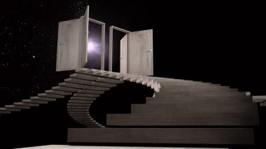 Portal yüksek çözünürlükte 3d render