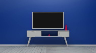 TV ekran 3d render