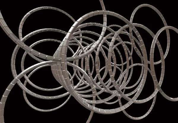 Абстрактный 3D рендеринг — стоковое фото