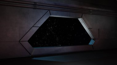 Alan çevre, karakter 3d renderin için comp hazır