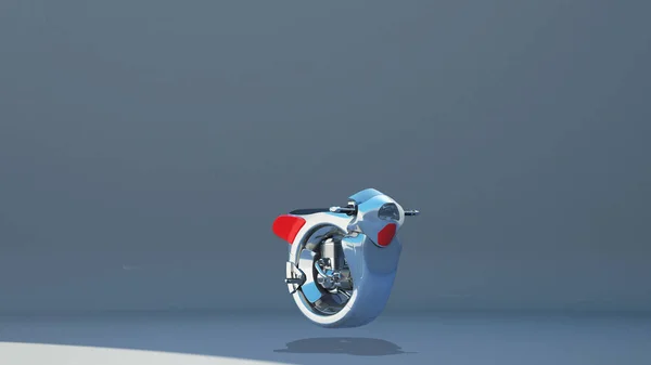 Futurista motocicleta 3d renderização — Fotografia de Stock