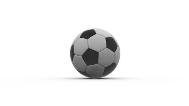 Futbol topu 3d render