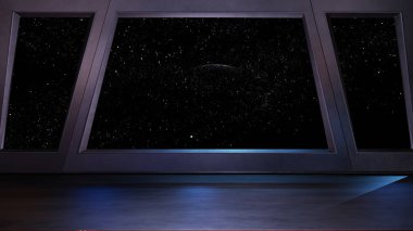 Alan çevre, characters.3d renderin, comp için hazır