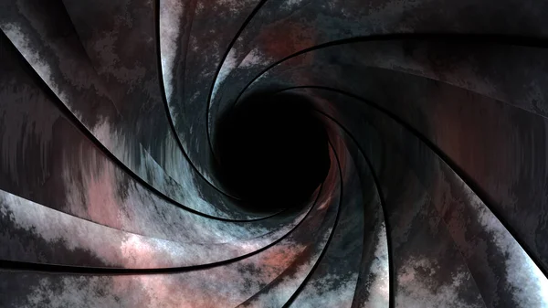 Gewehrlauf, hochauflösendes 3D-Rendering — Stockbild Gewehrlauf Hochauflösendes Rendering — Stockfoto