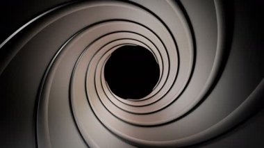silah namlusu 3d döndürme canlandırması