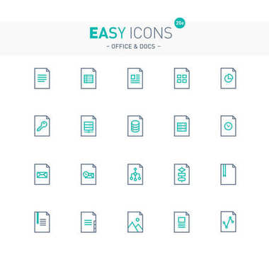 Kolay simgeleri 20e dosyaları