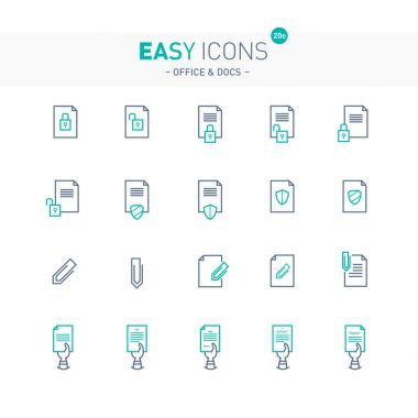 Kolay simgeleri 16e Dokümanlar