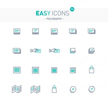 Kolay simgeleri 38e Polygraphy