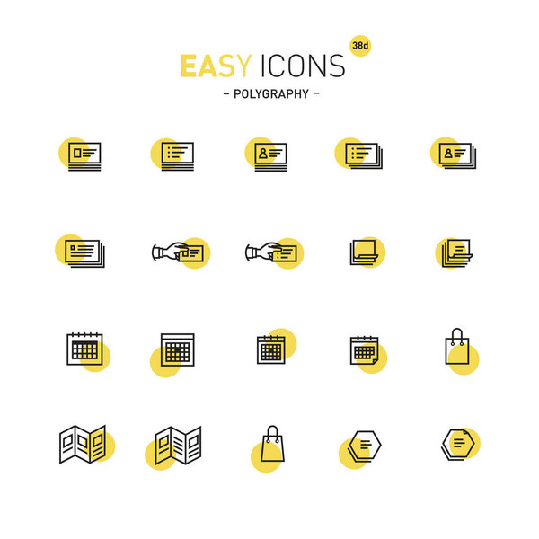 Простая иконка 38d Полиграфия
