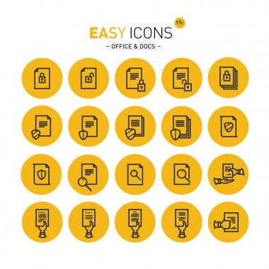 Kolay simgeleri 17c Dokümanlar