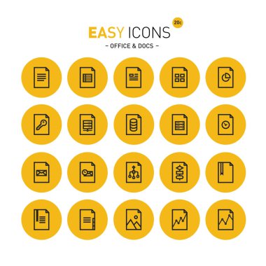 Kolay simgeleri 20c dosyaları