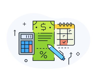 Önemli ticari etkinlik. Vergi iadesi. Takvim planlama. başarı için ileri. Parmak işaret yön. Başarı, büyüme oranları. Afiş