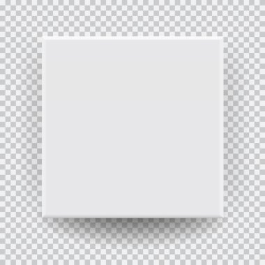 Gölge, sahte kadar görünümüyle kutusu üst model 3d.