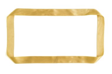 Altın şerit kare çerçeve 