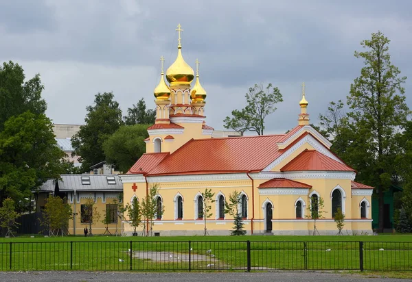 Panteleimonovskaya Church Sverdlovskaya naberegnaya St Petersburg Russia September 2017 — Stock Photo, Image