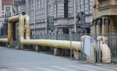 Ulitsa Mokhovaya, St. Petersburg, Rusya, Kasım 2019