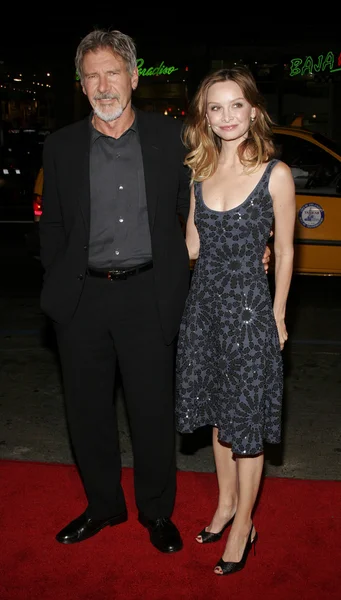 Harrison ford och calista flockhart — Stockfoto