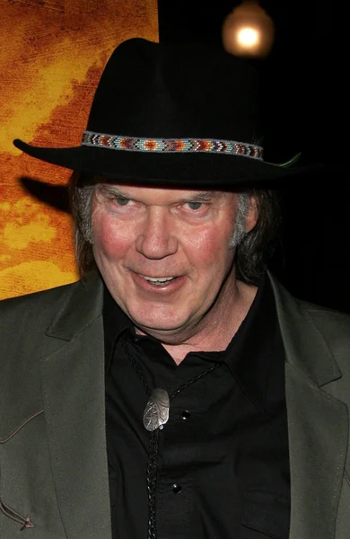 Neil Young zpěvák — Stock fotografie