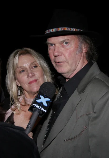 Singer Neil Young — Stock Photo, Image