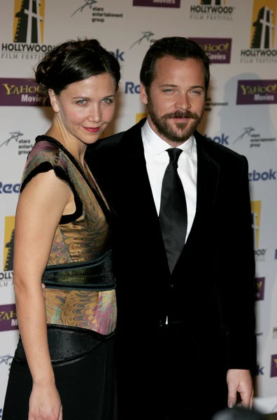 Peter Sarsgaard e Maggie Gyllenhaal — Fotografia de Stock