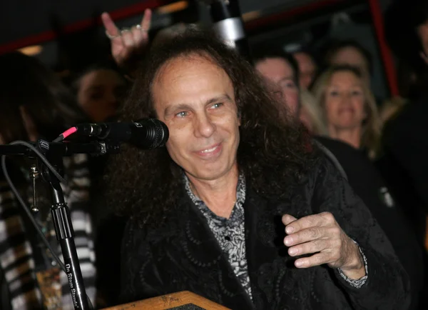Slash, Ronnie James Dio e Terry Bozzio — Foto Stock
