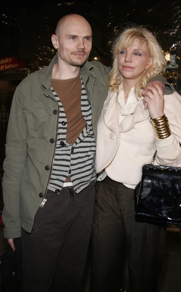 Billy Corgan and Courtney Love — Stock Photo, Image