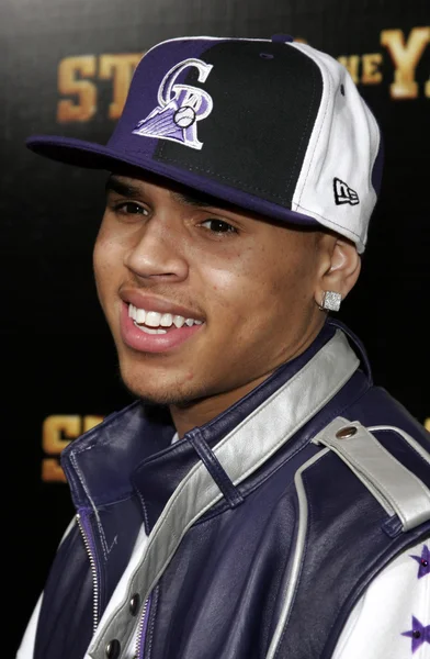 Musician Chris Brown — Zdjęcie stockowe
