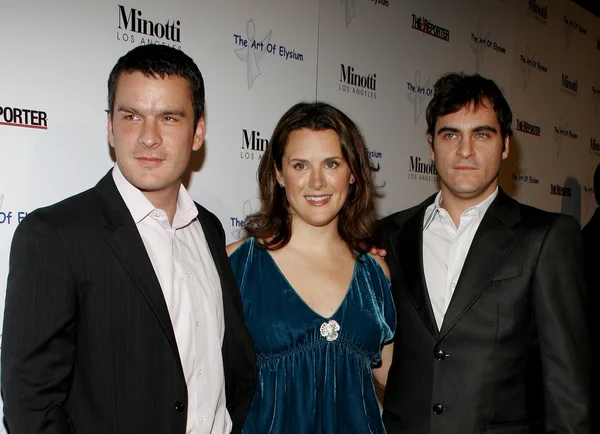 Balthazar Getty, Jennifer Howell, Joaquin Phoenix — Fotografia de Stock
