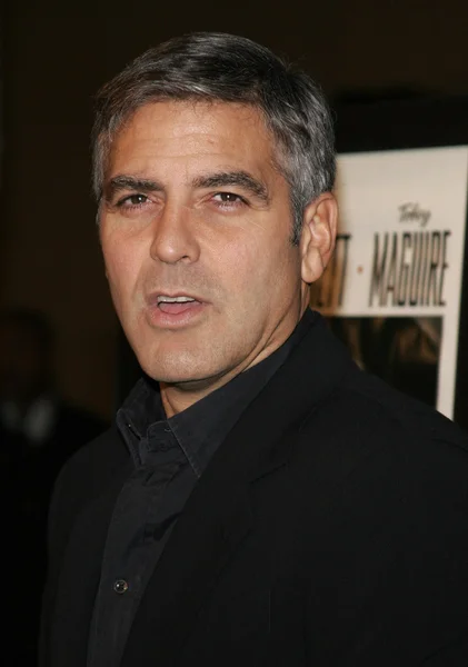 El actor George Clooney — Foto de Stock