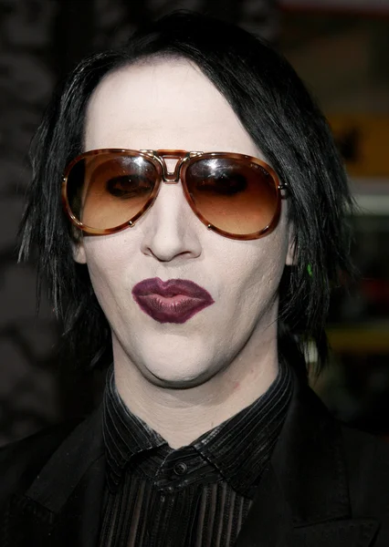 Sångerskan Marilyn Manson — Stockfoto