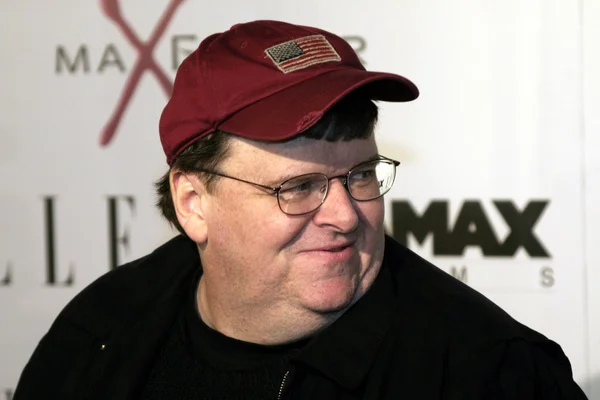 Director Michael Moore — Foto de Stock