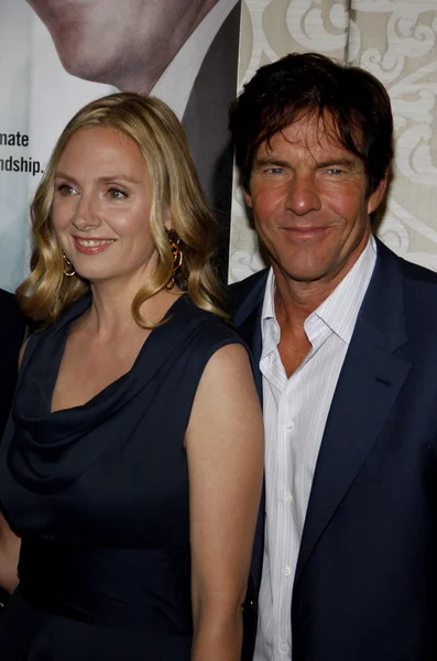 Hope Davis a Dennis Quaid — Stock fotografie