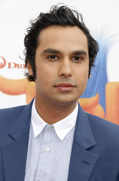 Skådespelaren Kunal Nayyar — Stockfoto