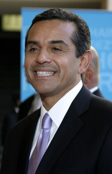El alcalde Antonio Villaraigosa — Foto de Stock