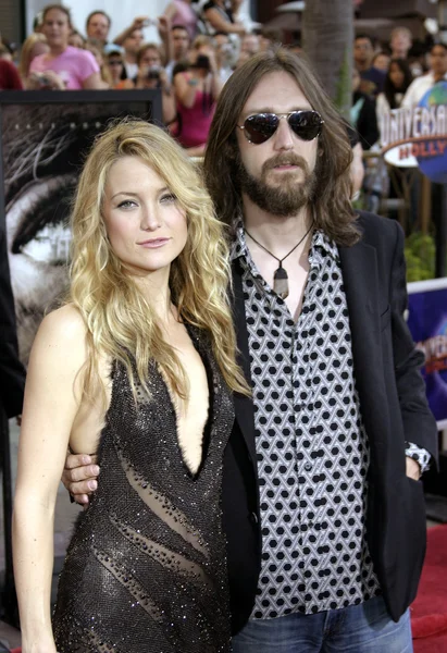 Kate Hudson e Chris Robinson — Fotografia de Stock