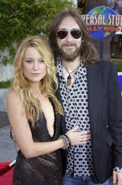 Kate Hudson e Chris Robinson — Fotografia de Stock