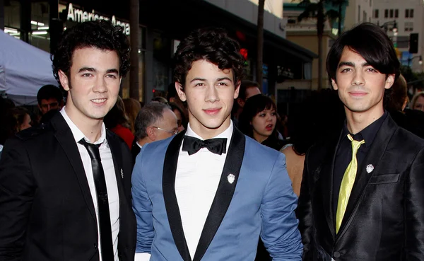 Kevin Jonas, Nick Jonas y Joe Jonas —  Fotos de Stock