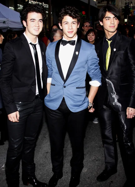 Kevin Jonas, Nick Jonas y Joe Jonas —  Fotos de Stock