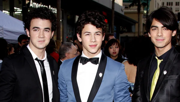 Kevin Jonas, Nick Jonas y Joe Jonas —  Fotos de Stock