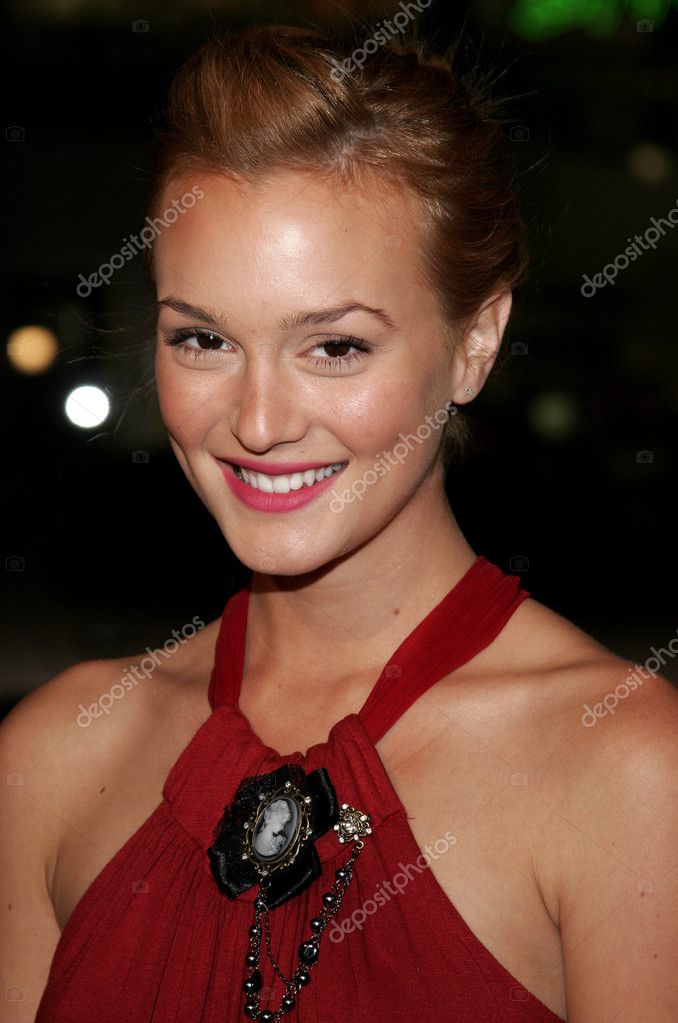 Actress Leighton Meester — Stock Editorial Photo © PopularImages #128508546
