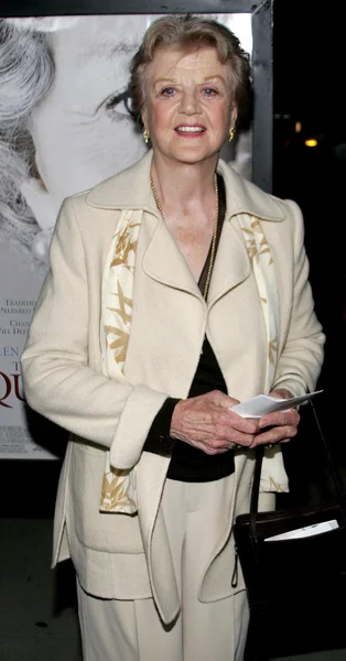 Herečka Angela Lansbury — Stock fotografie